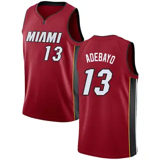 Men's Bam Adebayo Miami Heat Red Jersey - Statement Edition - Swingman