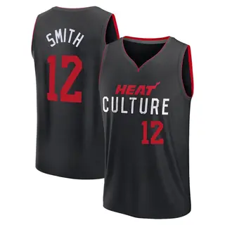 Men's Dru Smith Miami Heat Black 2023/24 City Edition Jersey - Fast Break