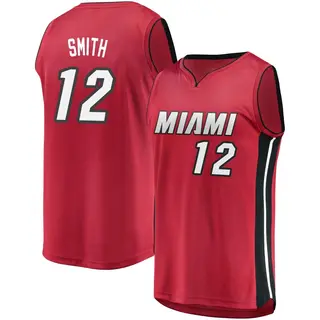 Men's Dru Smith Miami Heat Red Jersey - Statement Edition - Fast Break