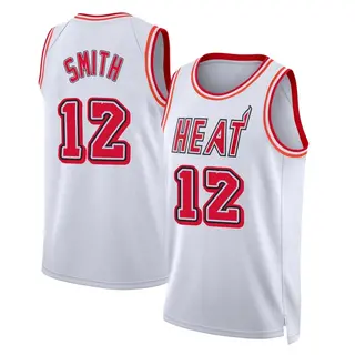 Men's Dru Smith Miami Heat White Classic Edition 2022/23 Jersey - Swingman