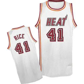 Glen Rice Signed Miami Heat White Home Jersey (Fiterman Sports