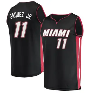 Men's Jaime Jaquez Jr. Miami Heat Black Jersey - Icon Edition - Fast Break