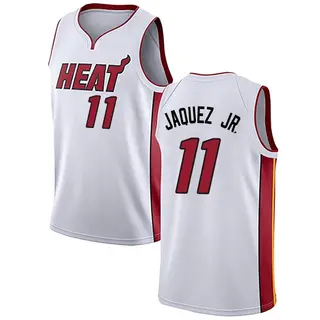 Men's Jaime Jaquez Jr. Miami Heat White Jersey - Association Edition - Swingman