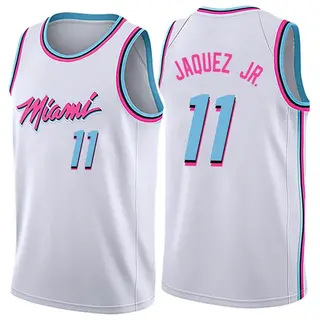 Men's Jaime Jaquez Jr. Miami Heat White Jersey - City Edition - Swingman