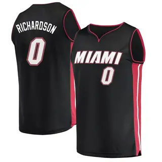 Men's Josh Richardson Miami Heat Black Jersey - Icon Edition - Fast Break