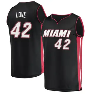 Men's Kevin Love Miami Heat Black Jersey - Icon Edition - Fast Break