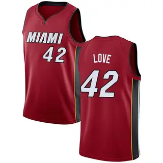 Men's Kevin Love Miami Heat Red Jersey - Statement Edition - Swingman