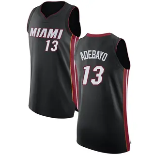 Women's Bam Adebayo Miami Heat Black Jersey - Icon Edition - Swingman