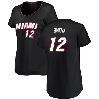 Women's Dru Smith Miami Heat Black Jersey - Icon Edition - Fast Break