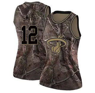 Women's Dru Smith Miami Heat Camo Realtree Collection Jersey - Swingman