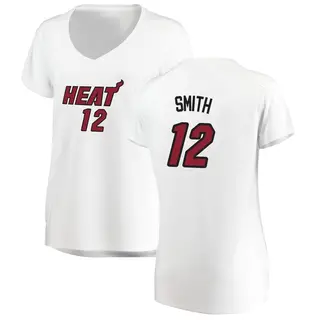 Women's Dru Smith Miami Heat White Jersey - Association Edition - Fast Break