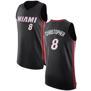 Women's Josh Christopher Miami Heat Black Jersey - Icon Edition - Swingman