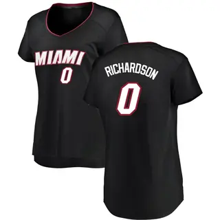 Women's Josh Richardson Miami Heat Black Jersey - Icon Edition - Fast Break