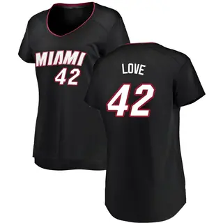 Women's Kevin Love Miami Heat Black Jersey - Icon Edition - Fast Break