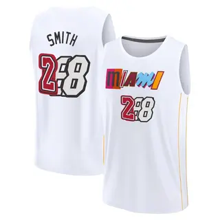 Youth Dru Smith Miami Heat White 2022/23 City Edition Jersey - Fast Break