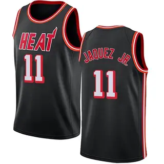 Youth Jaime Jaquez Jr. Miami Heat Black Fashion Hardwood Classics Jersey - Swingman