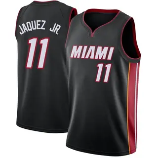 Youth Jaime Jaquez Jr. Miami Heat Black Jersey - Icon Edition - Swingman