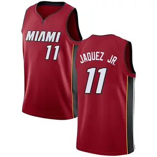 Youth Jaime Jaquez Jr. Miami Heat Red Jersey - Statement Edition - Swingman