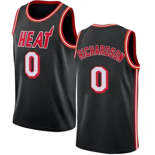 Youth Josh Richardson Miami Heat Black Fashion Hardwood Classics Jersey - Swingman